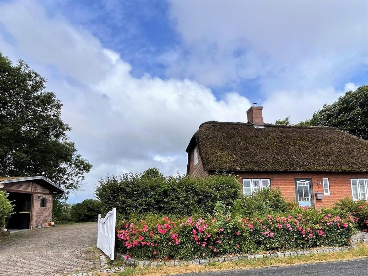 Das Puppenhaus, Reetdach, Sauna, Kamin, Eingezaeunt, Badewanne, Haustiere Willkommen Emmelsbüll-Horsbüll المظهر الخارجي الصورة